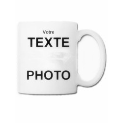 Mug blanc personnalisable 325 ml
