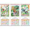 Calendrier Chinois 2027 Imitation Bambou – Précommande