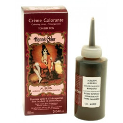 🍂 Henné Color Paris – Crème Colorante Ton sur Ton Auburn – 90 ml