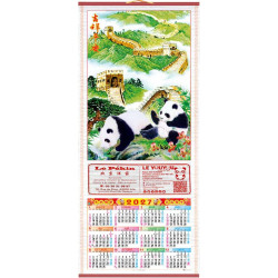 Grand Calendrier Mural Chinois 2027
