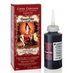 🍫 Henné Color Paris – Crème Colorante Ton sur Ton Chocolat – 90 ml