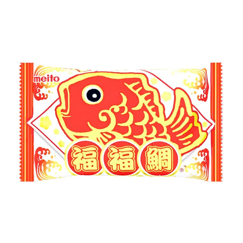 Gaufrette japonaise en forme de poisson au chocolat – Meito Pukupukutai