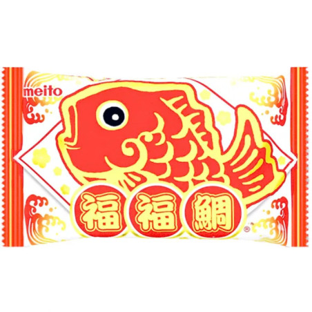 Gaufrette japonaise en forme de poisson au chocolat – Meito Pukupukutai