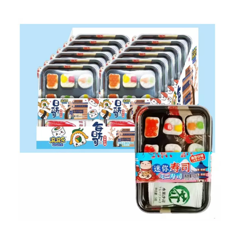 Bonbons mous en forme de sushi – QIQILE
