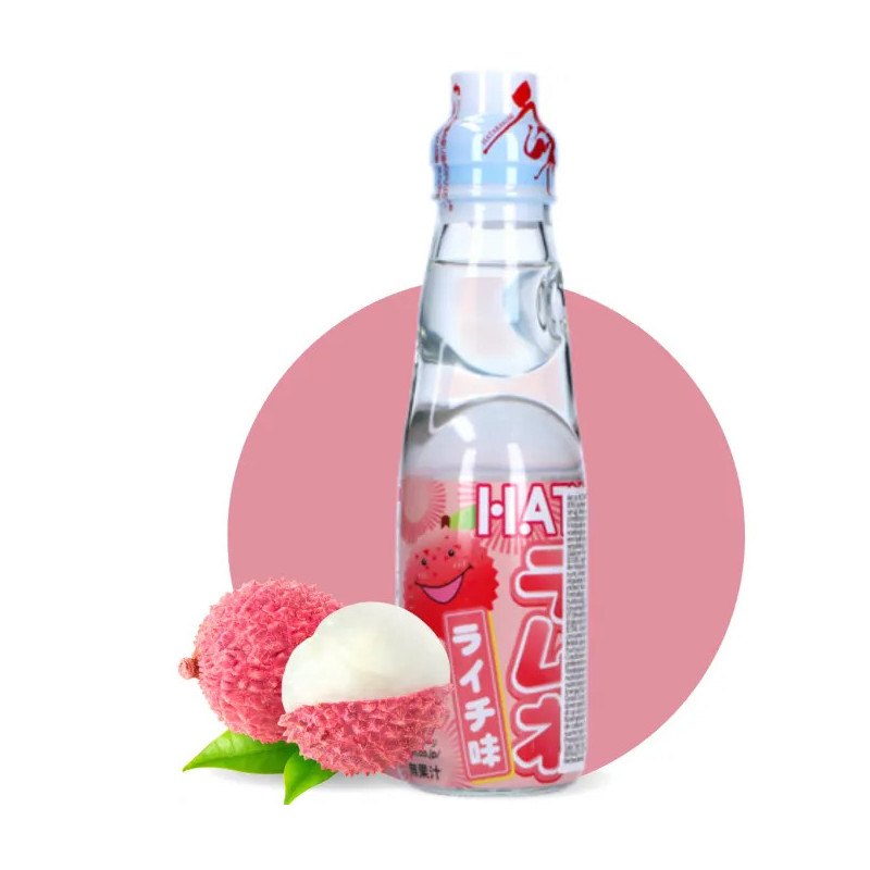 Boisson japonaise Ramune au litchi – Hata Kosen