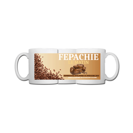 Mug personnalisable - Fepachié le matin