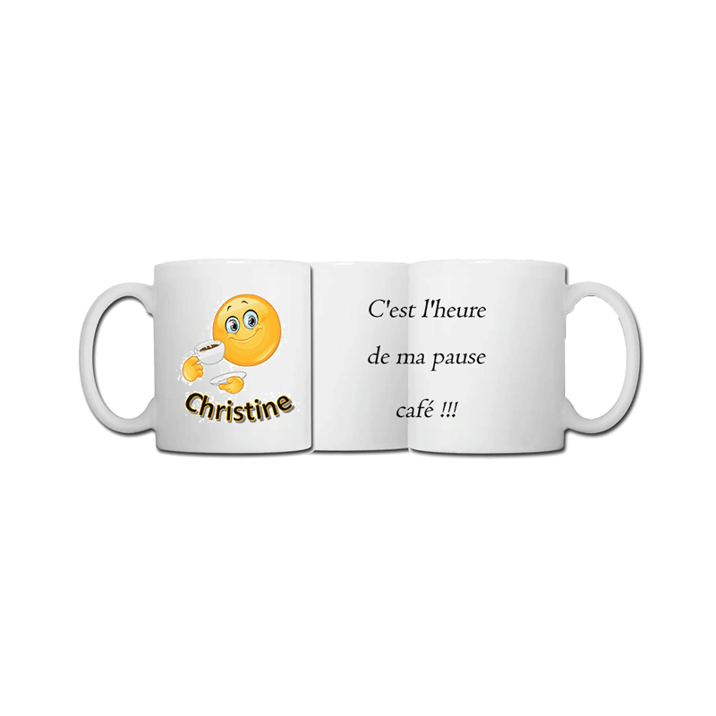 Mug personnalisable - Pause café
