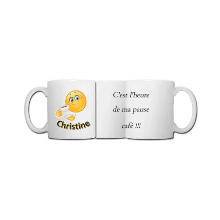 Mug personnalisable - Pause café