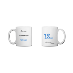 Mug personnalisable - anniversaire