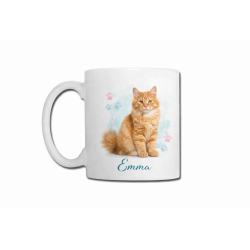 🐱🐶 Mug chat ou animal de compagnie personnalisé avec prénom