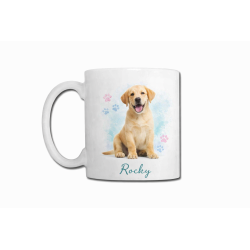 🐱🐶 Mug chat ou animal de compagnie personnalisé avec prénom