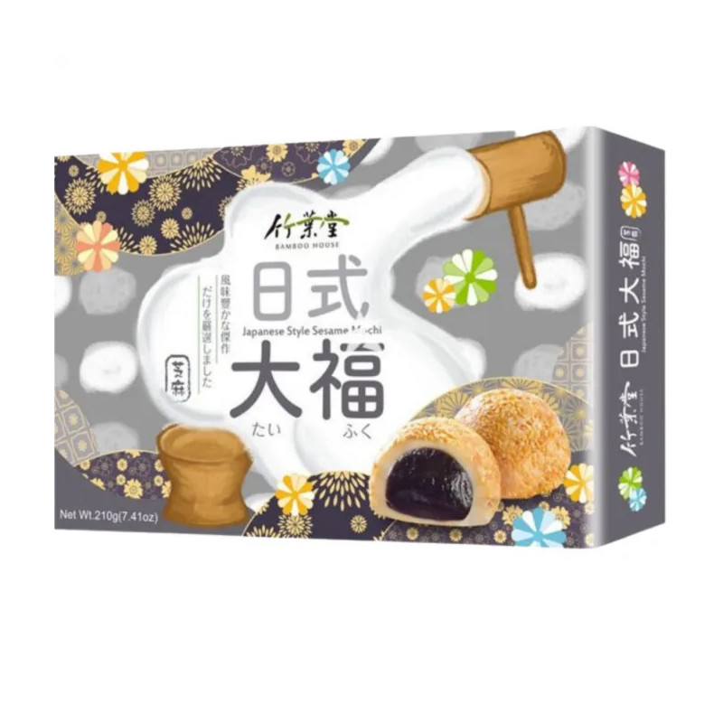 🍡 Mochis sésame Bamboo House – 210 g