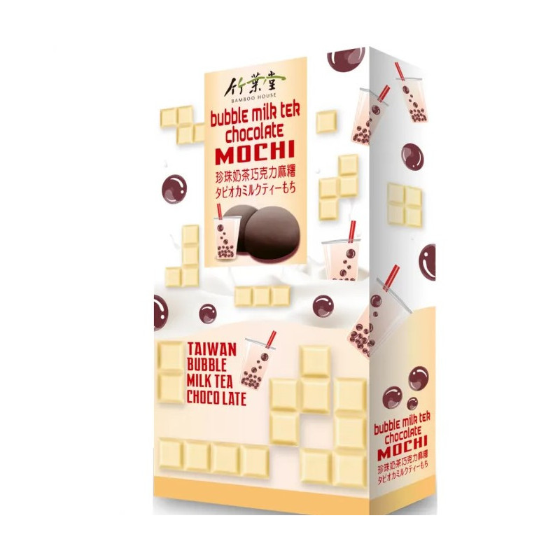 🧋🍫 Mochis Bubble Tea chocolat Bamboo House – 120 g