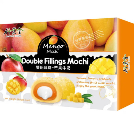 🥭🍡 Mochis mangue double fourrage Bamboo House – 180 g