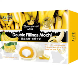 🍌🍡 Mochis banane double fourrage Bamboo House – 180 g