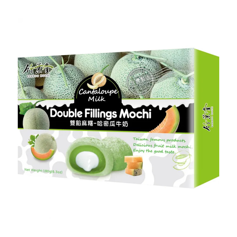 🍈 Mochis Cantaloup Double Fourrage – Bamboo House (180 g)