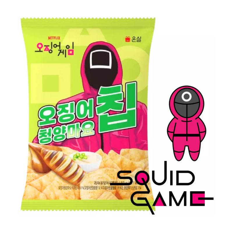 Snack coréen Squid Game Cheongyang Mayonnaise – 50 g