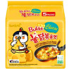 Samyang Buldak Ramen au Fromage – 140g – Halal – Nouilles Coréennes Épicées au Poulet et Fromage
