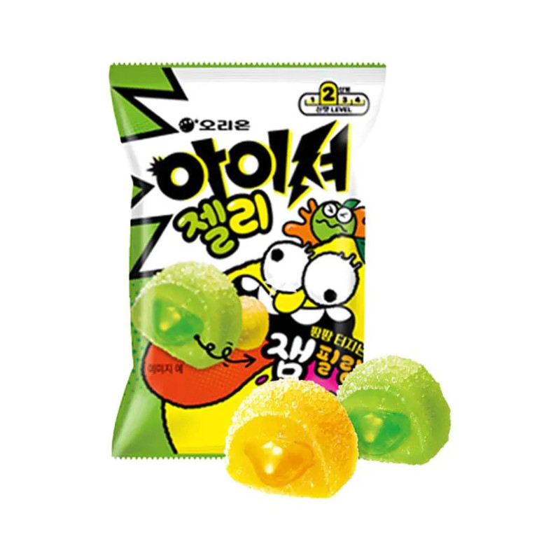 Orion Lemon & Green Apple Jam Sour Gummy 72g