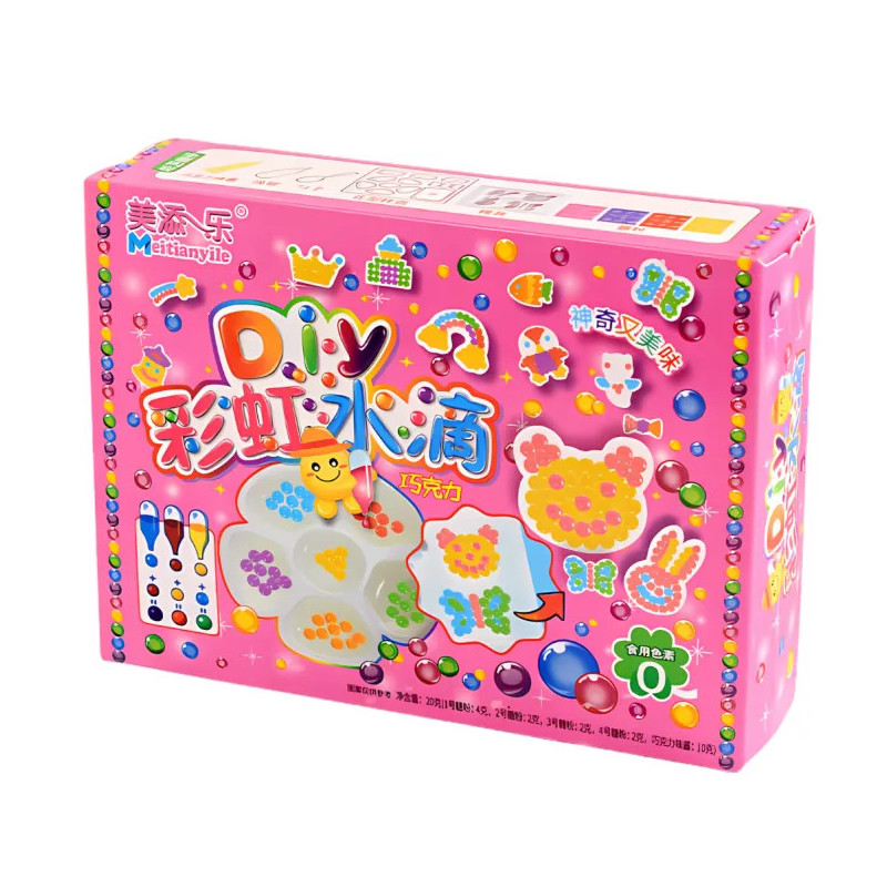 MEITIANYILE DIY Rainbow Water Candy Toy 20g