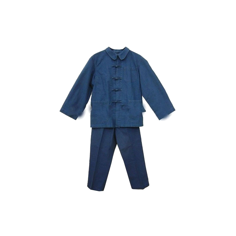 Ensemble bleu de Chine traditionnel