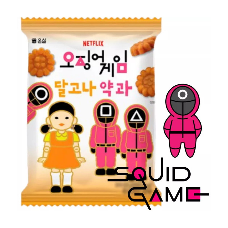 Squid Game Mini Dalgona Yakgwa 90g KR à Lille