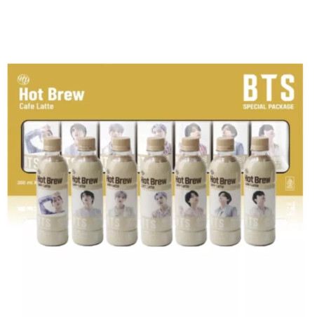 HY BTS Hot brew Café Latte 350ml KR à Lille