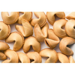 🥠 Fortune Cookies avec Message - Biscuit Chinois Porte-Bonheur