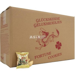 🥠 Fortune Cookies avec Message - Biscuit Chinois Porte-Bonheur
