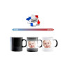 Mug Magique Noir Mat Personnalisable – Effet Thermoréactif