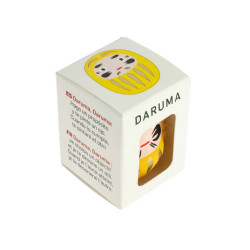 💛 Daruma Jaune – Porte‑Bonheur Japonais pour la Prospérité et la Protection