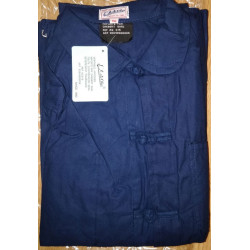 🧥 Veste bleue de Chine traditionnelle – Coton unisexe