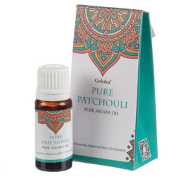 🌿 Huile de Parfum Goloka Aroma – Patchouli Pur