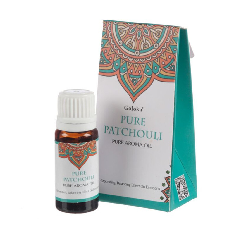 🌿 Huile de Parfum Goloka Aroma – Patchouli Pur