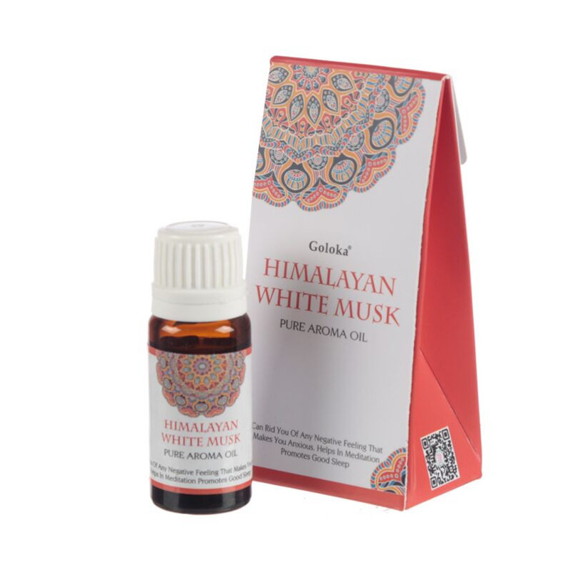 ❄️ Huile de Parfum Goloka Aroma – Musc Blanc d’Himalaya