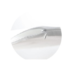 🪑 Coussin de chaise rond personnalisable – Ø 40 cm avec attaches