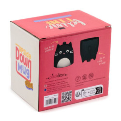 🐱 Mug Retournable Tête en Bas Feline Fine – Chat