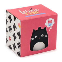 🐱 Mug Retournable Tête en Bas Feline Fine – Chat