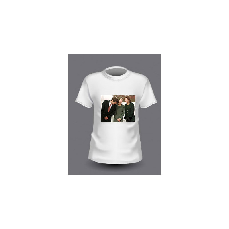 T‑shirts Unisexe – Col Rond Blanc 190 g  personnaliser à Lille