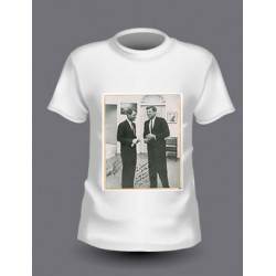 T‑shirts Unisexe – Col Rond Blanc 190 g  personnaliser à Lille