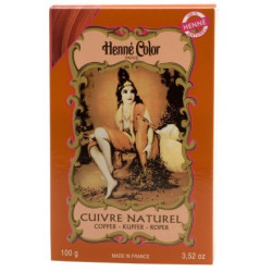 Henné Color Cuivre Naturel 100 g – Coloration végétale cuivrée et brillante