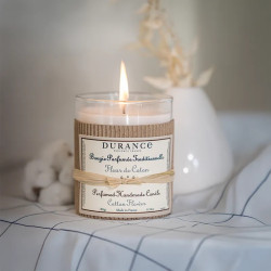 🕯️ Bougie Parfumée Fleur de Coton – 180g de la marque Durance
