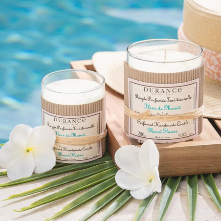 🕯️ Bougie Parfumée Fleur de Monoï – 180g de la marque Durance