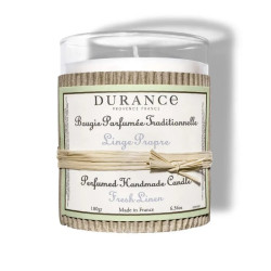 🕯️ Bougie Parfumée Linge Propre – 180g  de la marque Durance