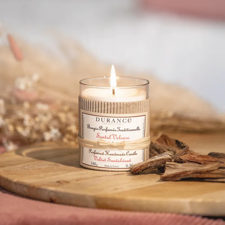 🕯️ Bougie Parfumée Santal Velours – 180 g de la marque Durance