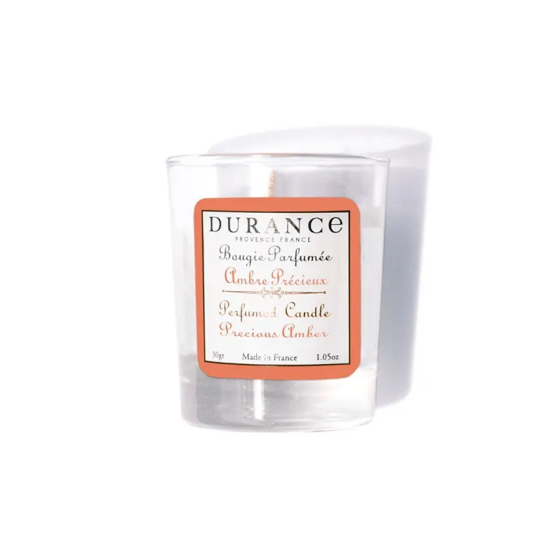🕯️ Mini Bougie Parfumée Ambre Précieux – 30g de la marque Durance