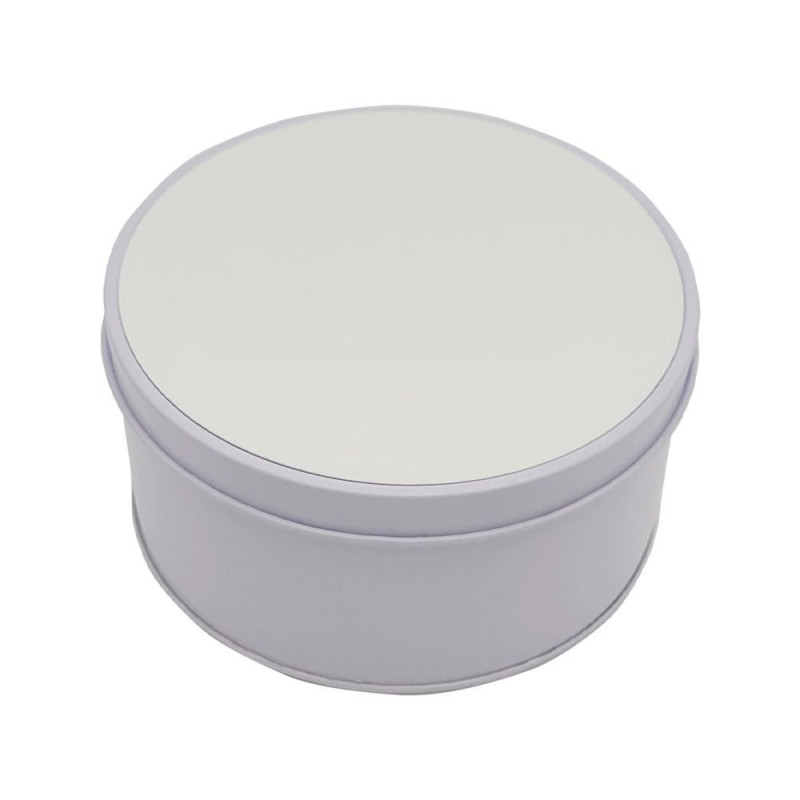 🎁 Boîte à Cadeaux / Bonbons – Blanche – Forme Ronde