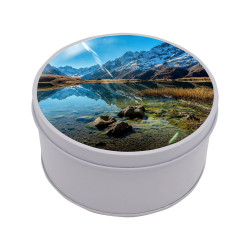 🎁 Boîte à Cadeaux / Bonbons – Blanche – Forme Ronde