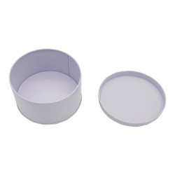 🎁 Boîte à Cadeaux / Bonbons – Blanche – Forme Ronde