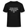 👕 T‑shirt Personnalisable – 100% Coton – Du S au XXL